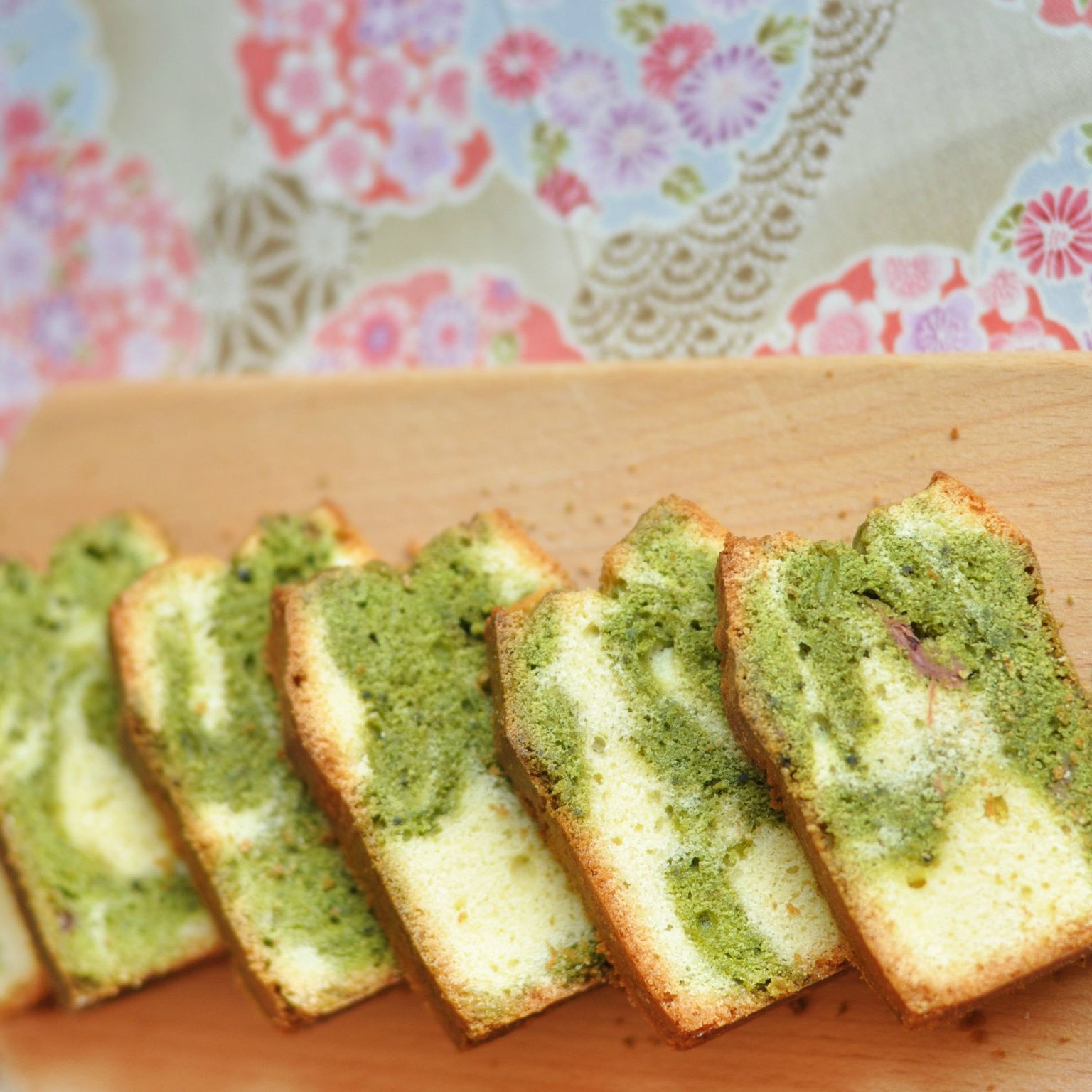 Matcha Green Tea Pound Cake - Recipe Image