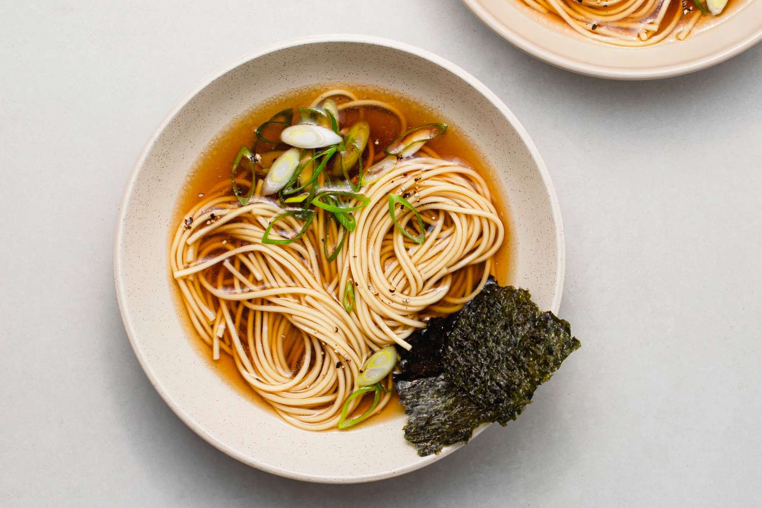 Shoyu or Soy Sauce Ramen With Chicken Broth Recipe Image