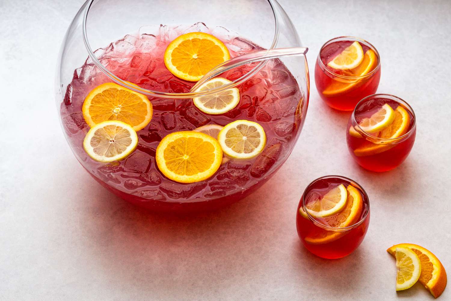 Sparkling Cranberry Punch Non-Alcoholic Drink Recipe Image