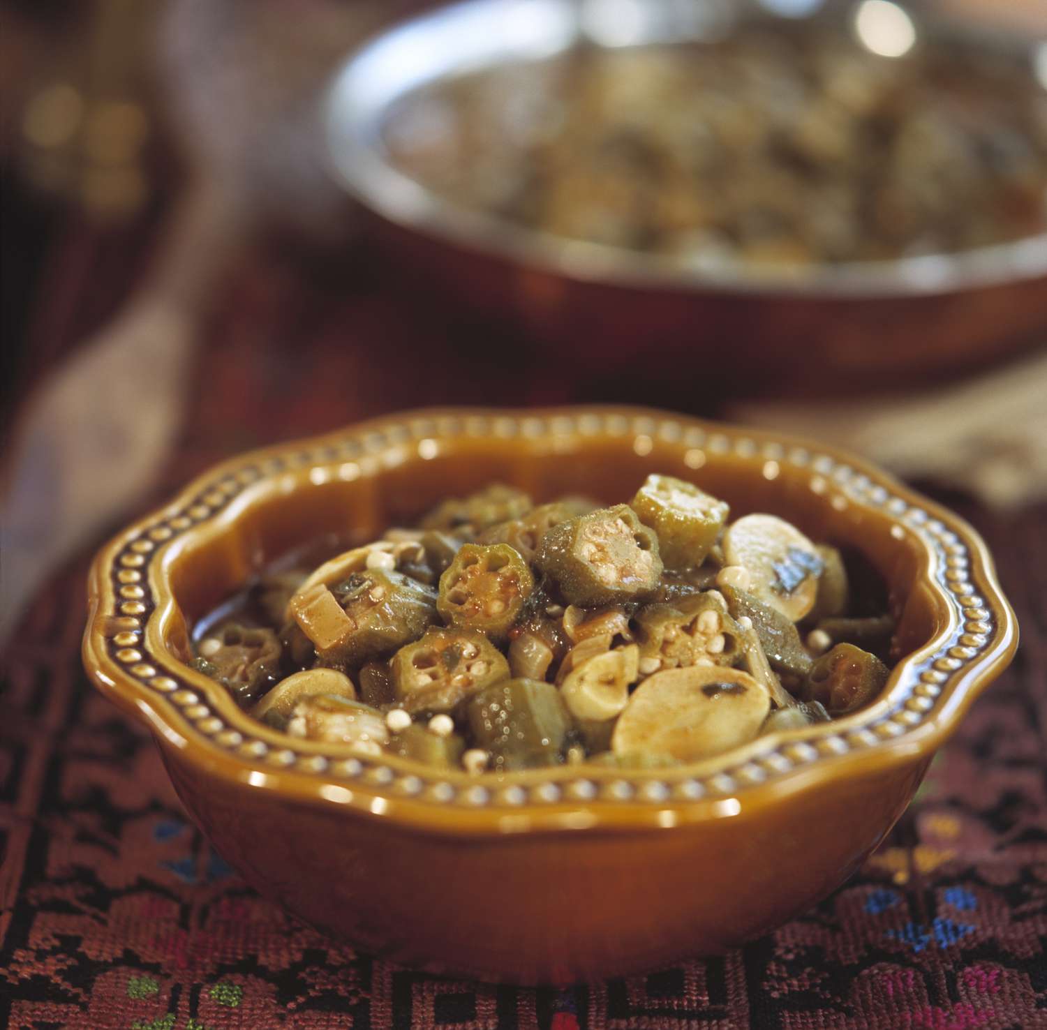 A Recipe for Bamia: Meat and Okra Stew Image
