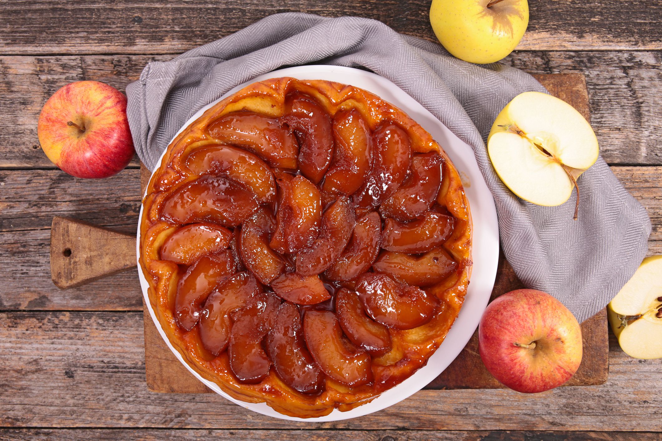 Recipe for Rustic Apple Tart Image