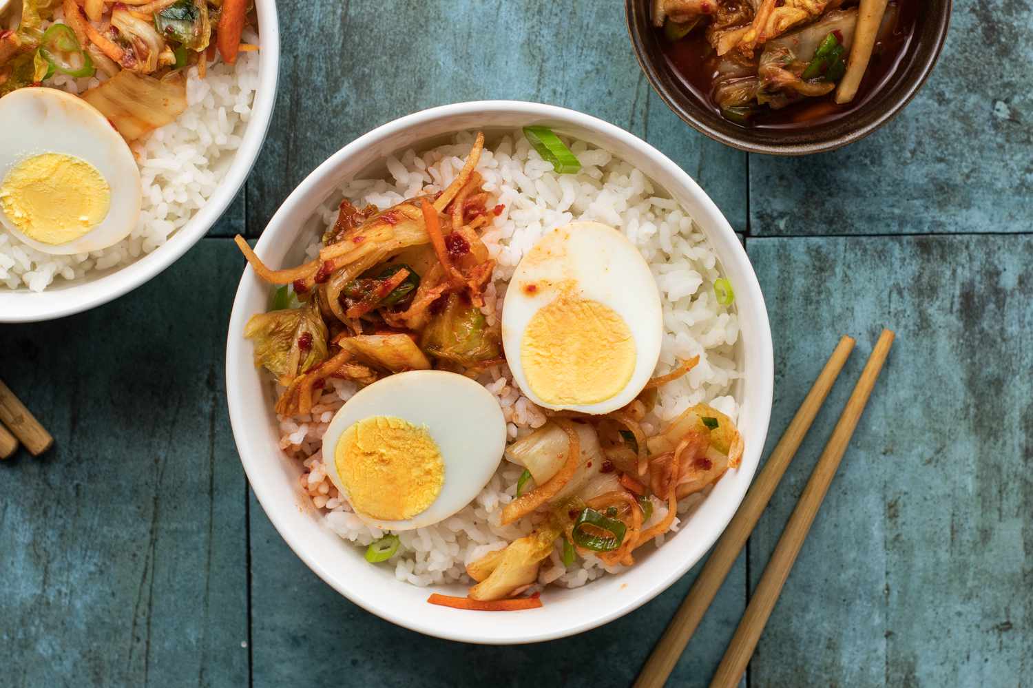 Kimchi Pickled Eggs Recipe Image
