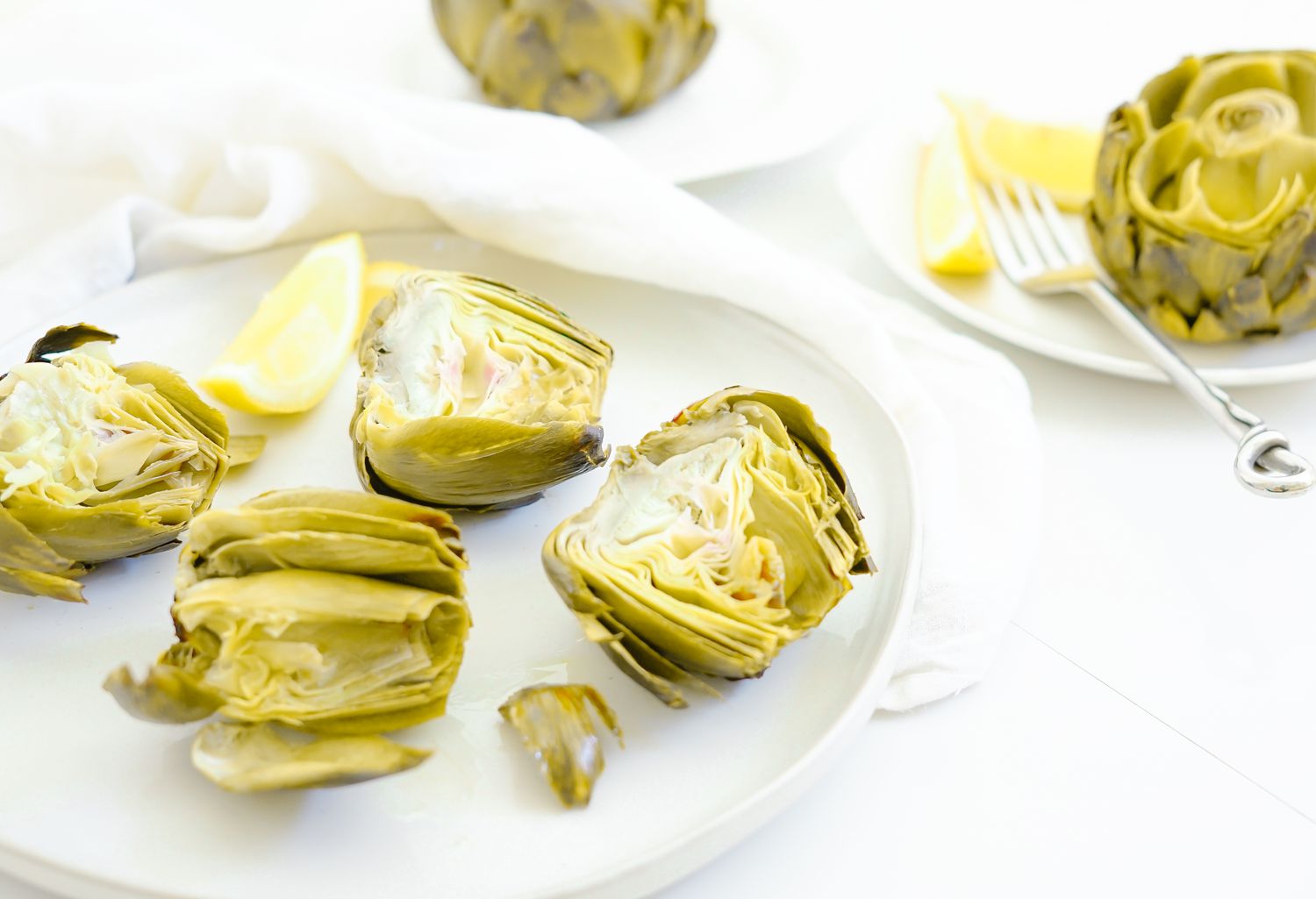 Roasted Whole Artichokes Recipe Image