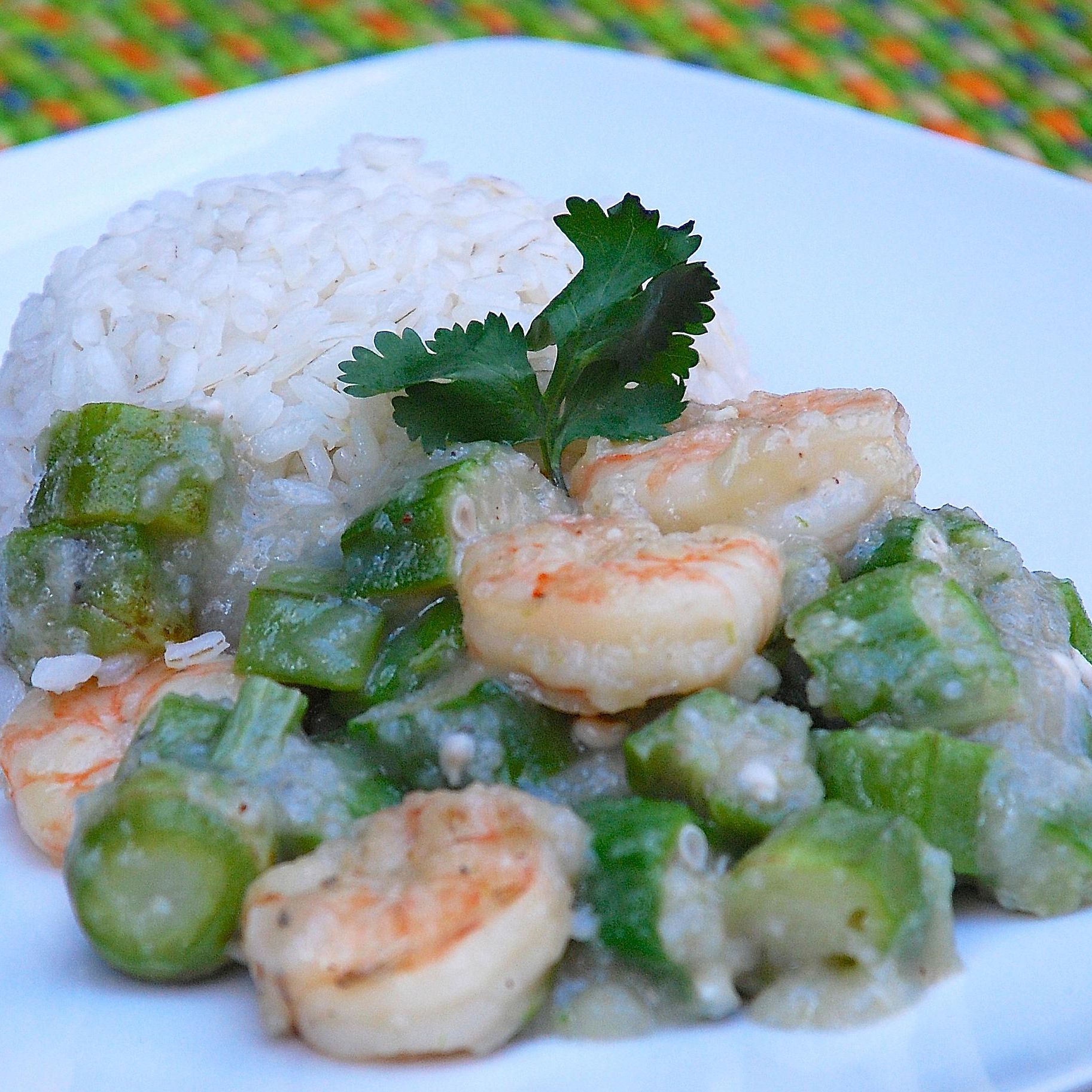Brazilian Shrimp and Okra Gumbo - Caruru de Camar&atilde;o Image