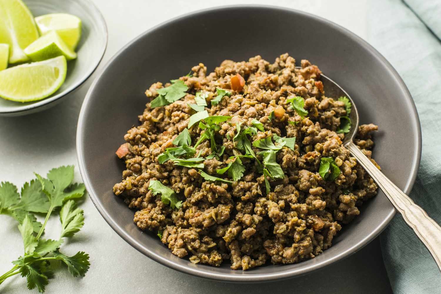 Indian Masala Kheema Recipe (Dry Spicy Minced Meat) Image
