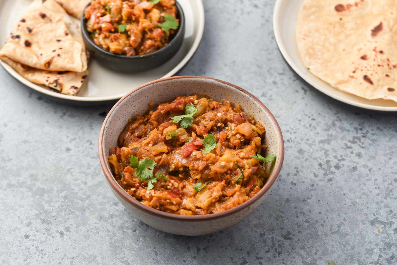 Punjabi Eggplant (Baingan Bharta) Recipe Image
