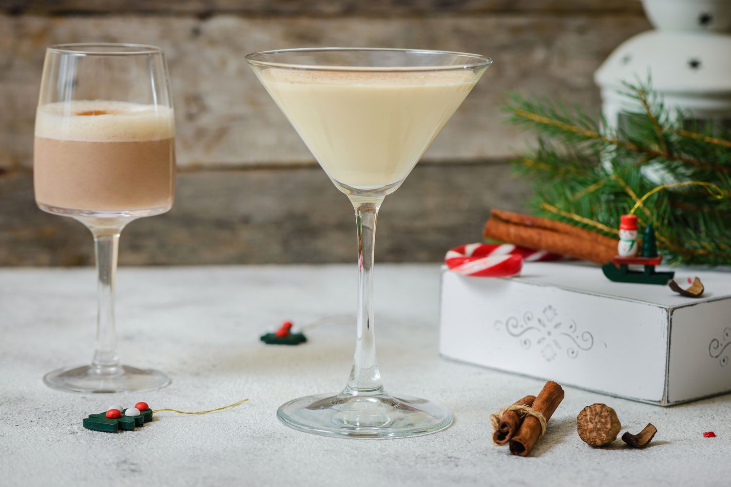 Traditional Rum Eggnog Recipe for Christmas Image