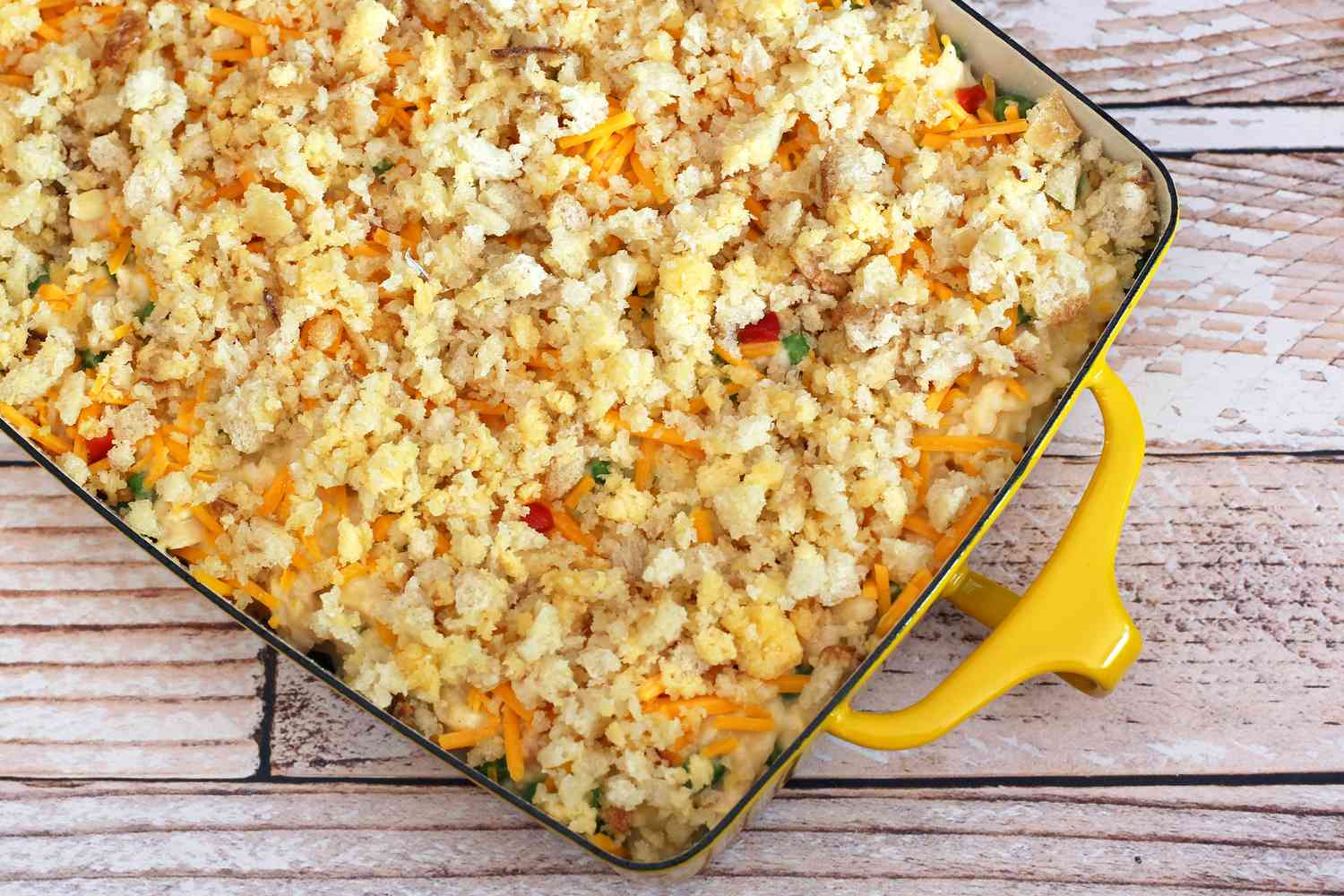 Tuna, Cheese, and Rice Casserole Recipe Image