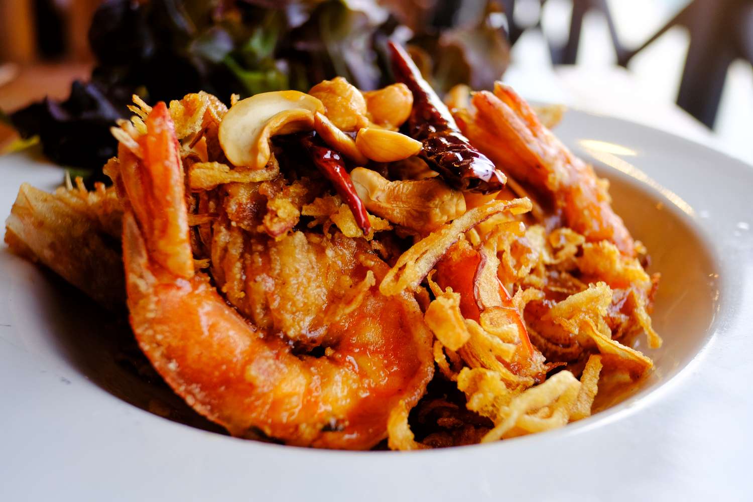 Thai Stir-Fried Tamarind Shrimp Recipe Image