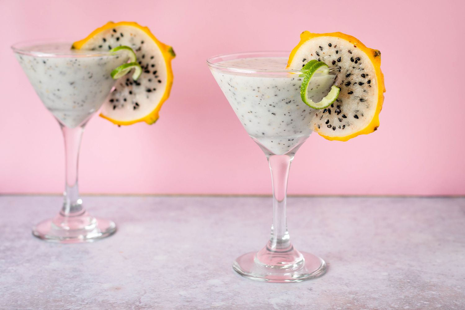 Dragonfruit Martini Drink Recipe Image