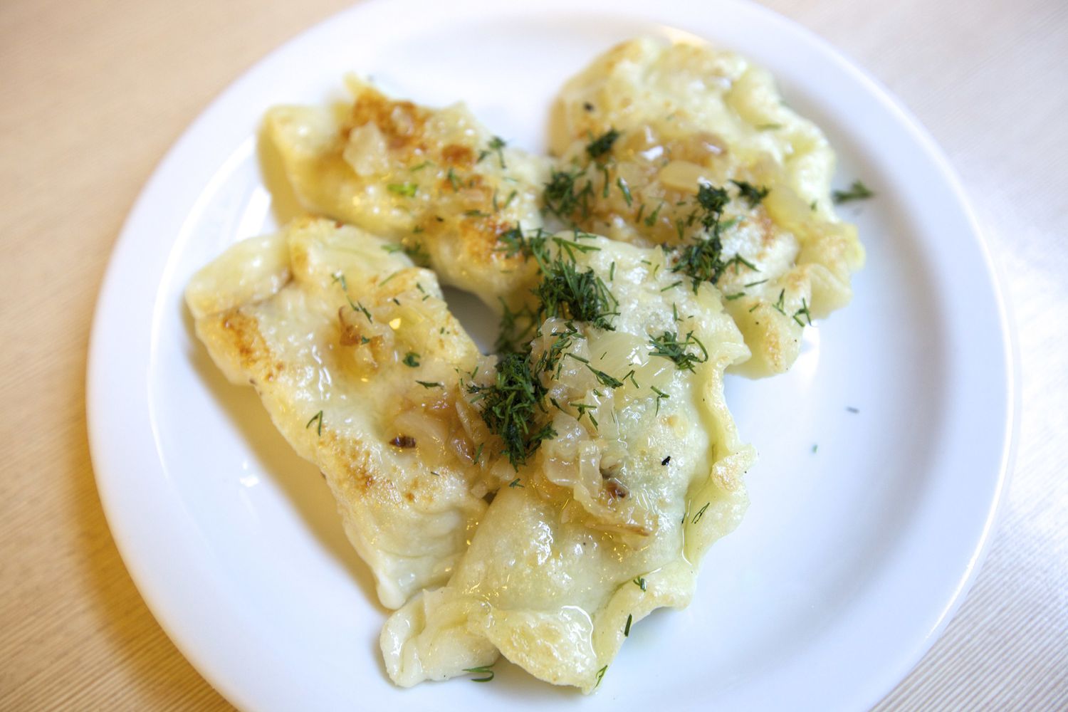 Polish Sauerkraut and Mushroom Pierogi Recipe Image