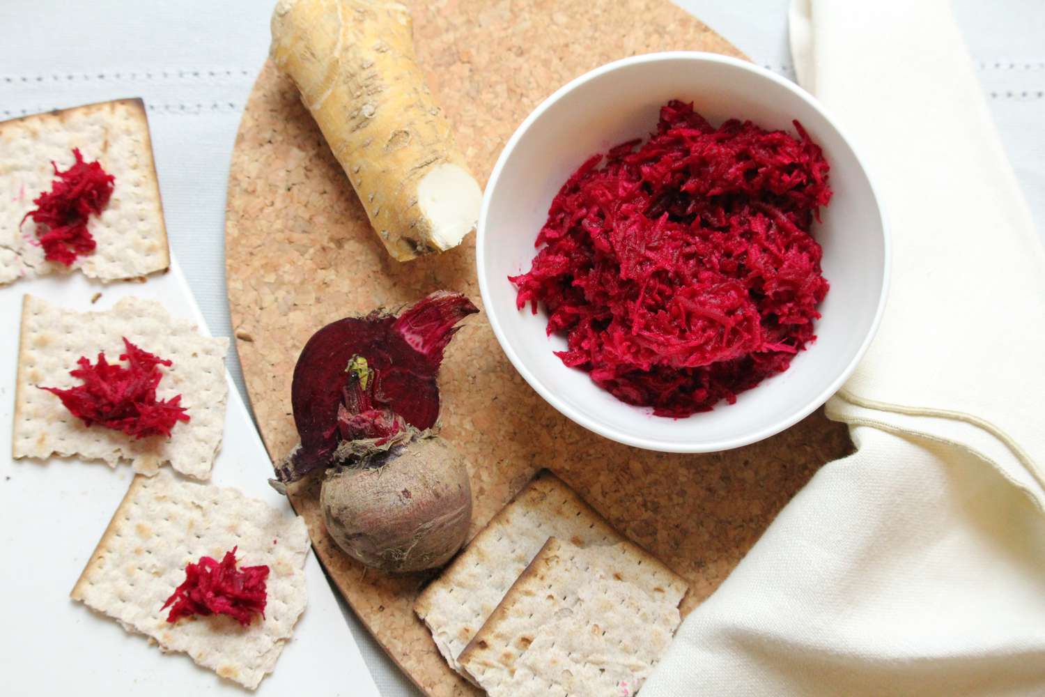 Polish Cwikla (Grated Horseradish With Beets) Recipe Image