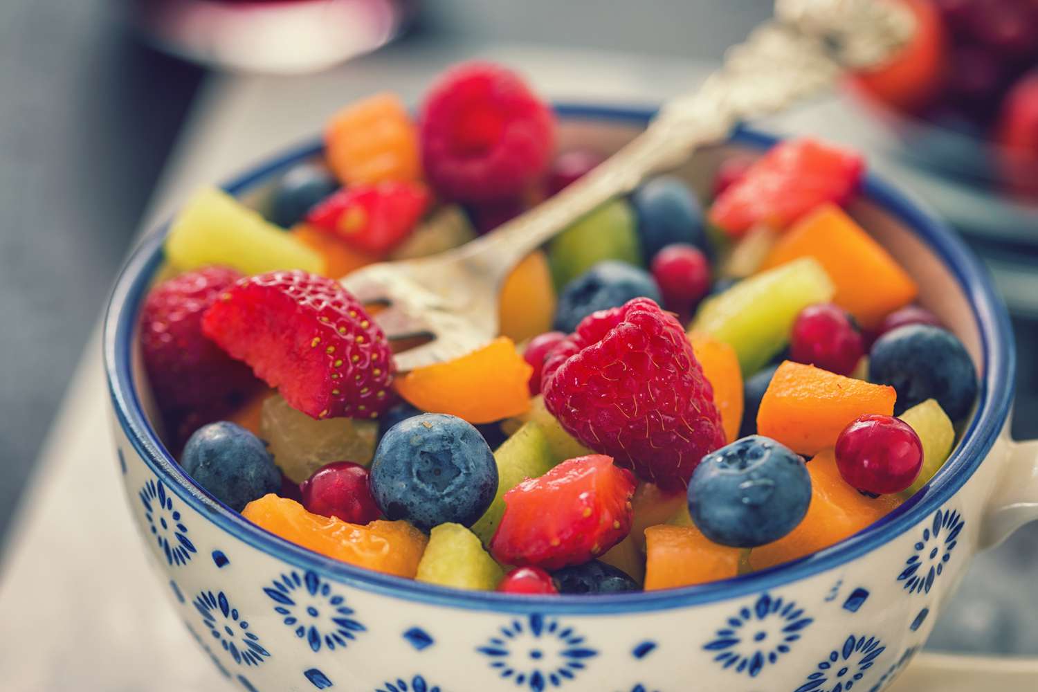 French Salad with Honey and Fruit Recipe Image