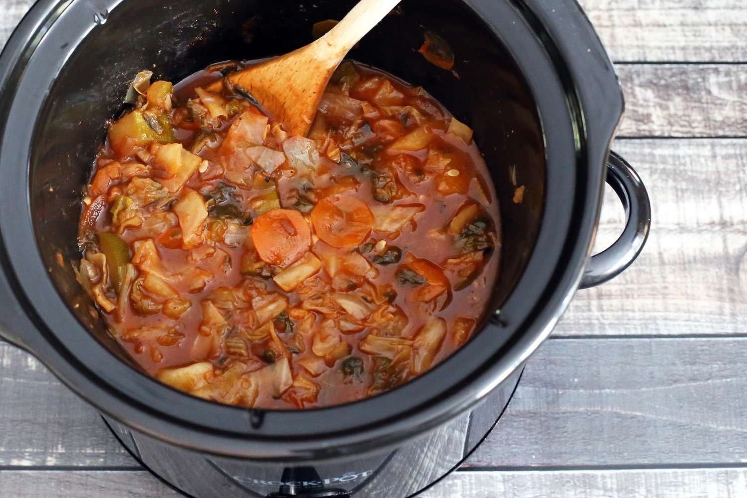 Healthy Crock Pot Cabbage Soup Recipe Image