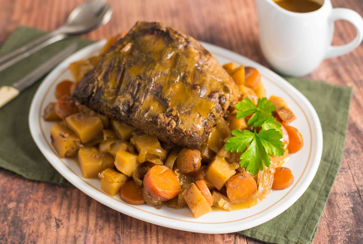 Slow Cooker Pot Roast Recipe Image
