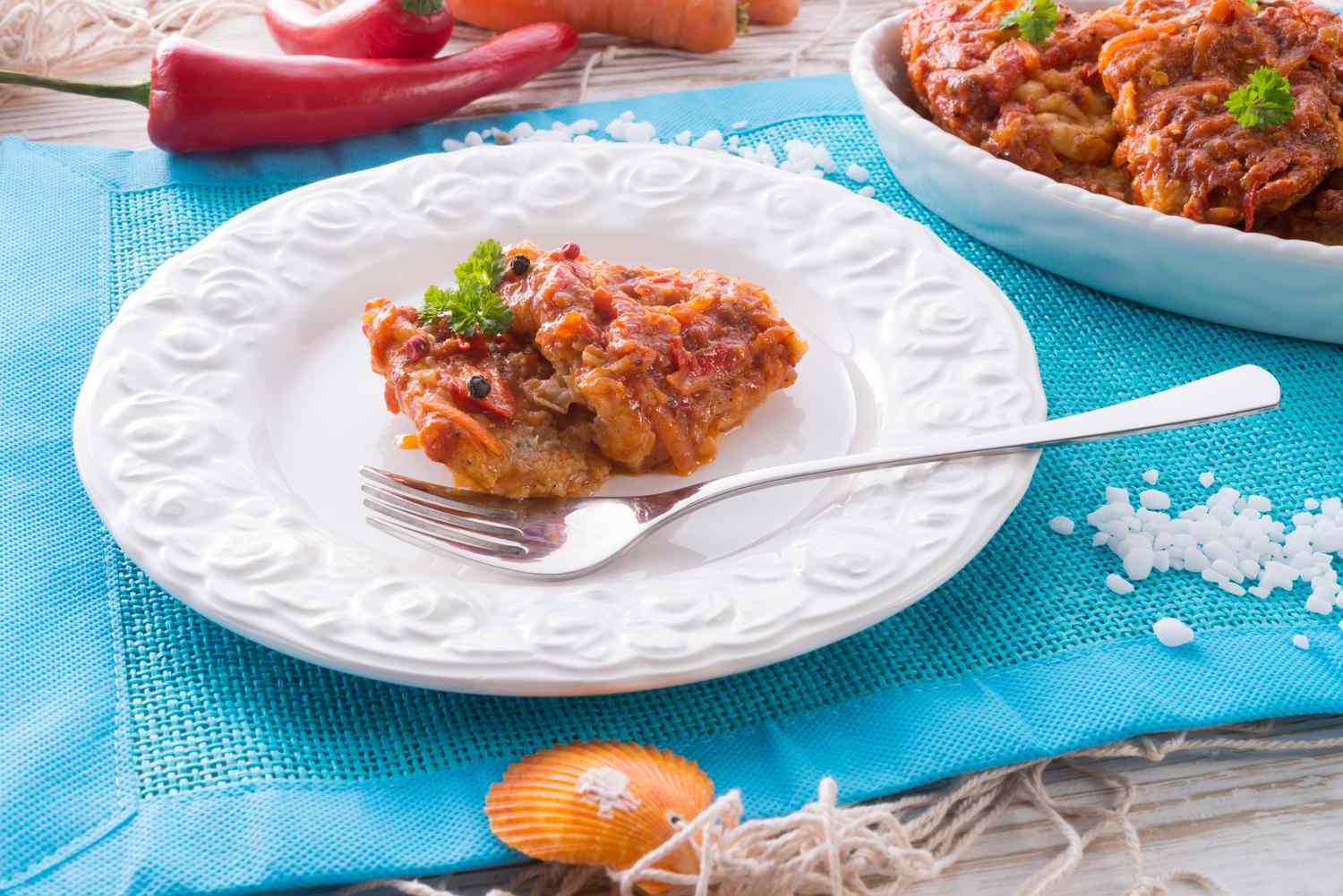 Polish Fish in the Greek Style (Ryba Po Grecku) Recipe Image