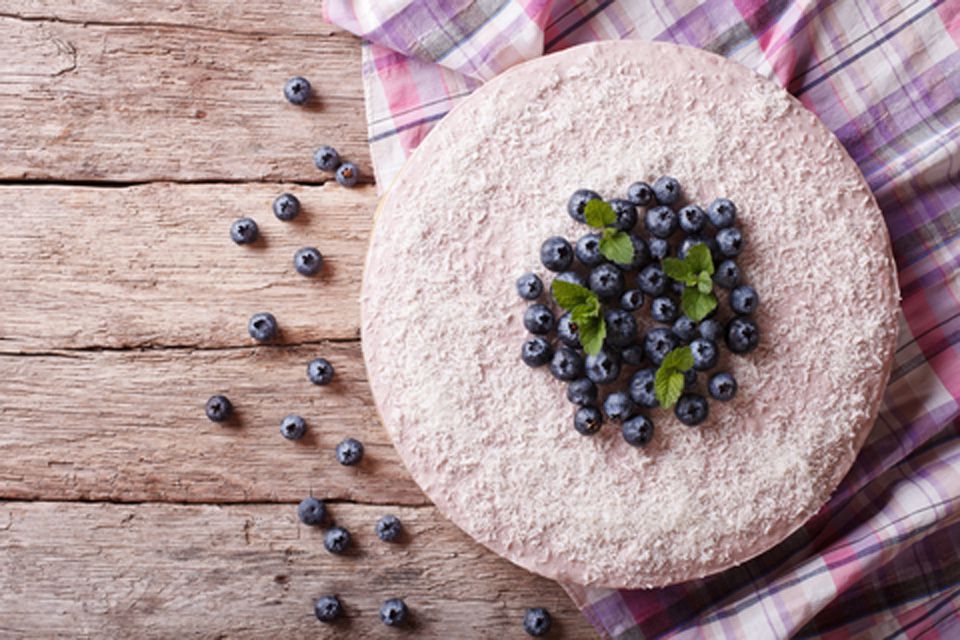 Easy Green Tea and Coconut Cake Recipe Image