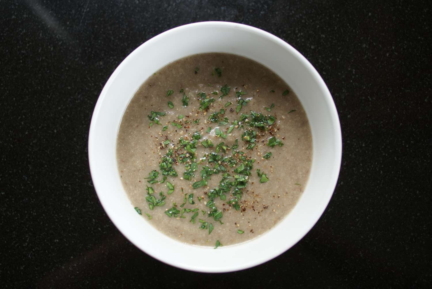 Simple Potato Mushroom Soup Recipe Image