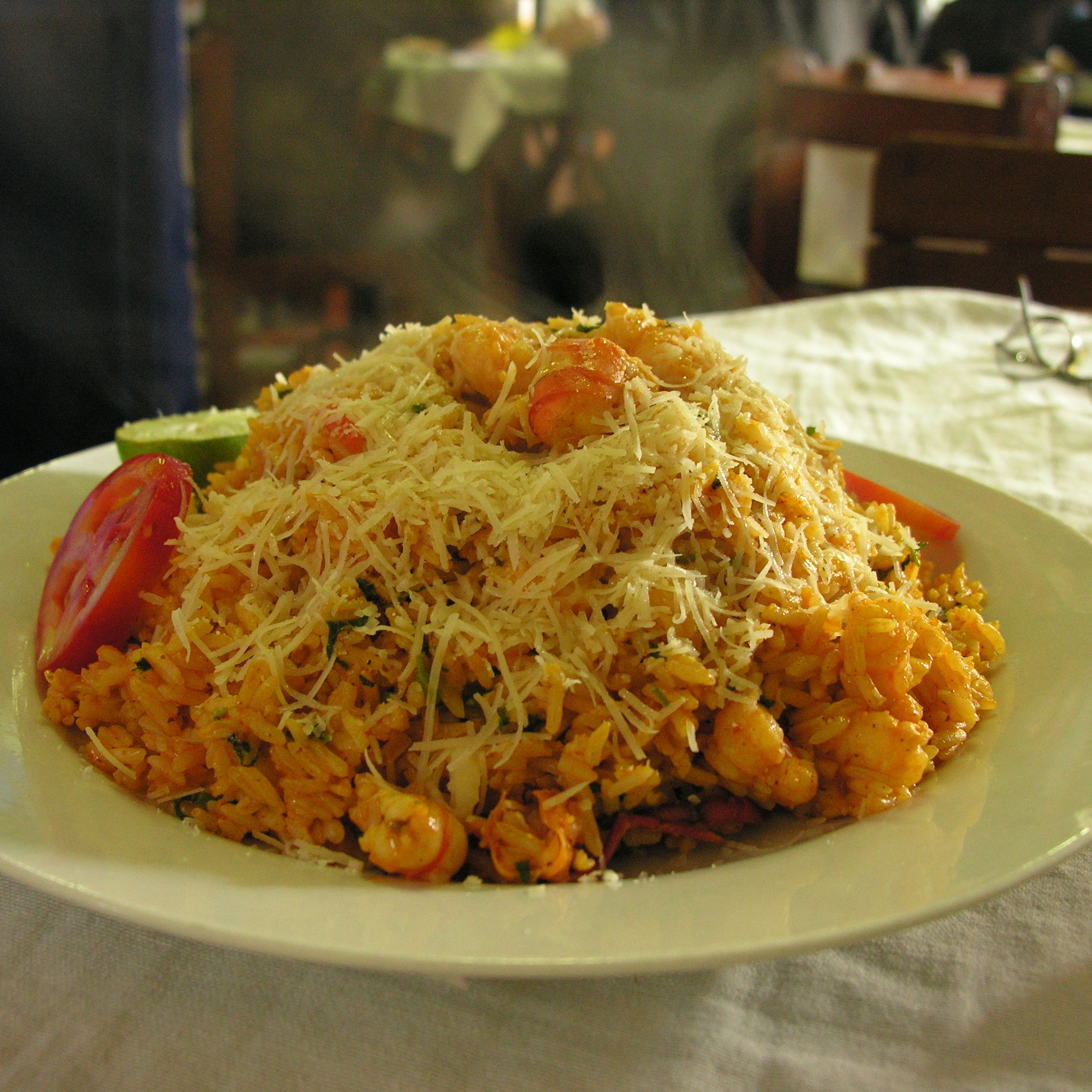 Recipe for Shrimp Paella, Peruvian Style Image