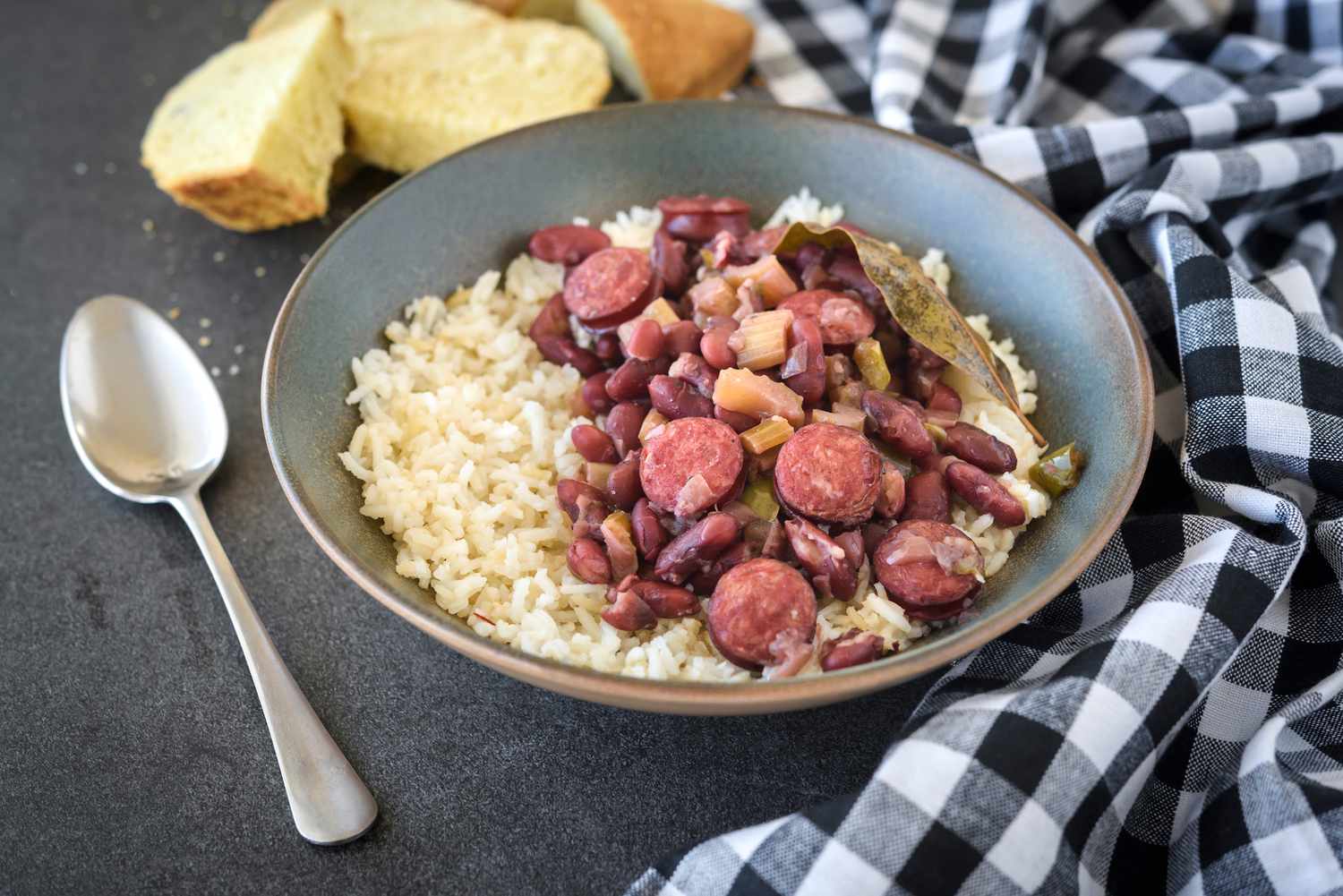 Crock Pot Red Beans and Rice With Sausage Recipe Image