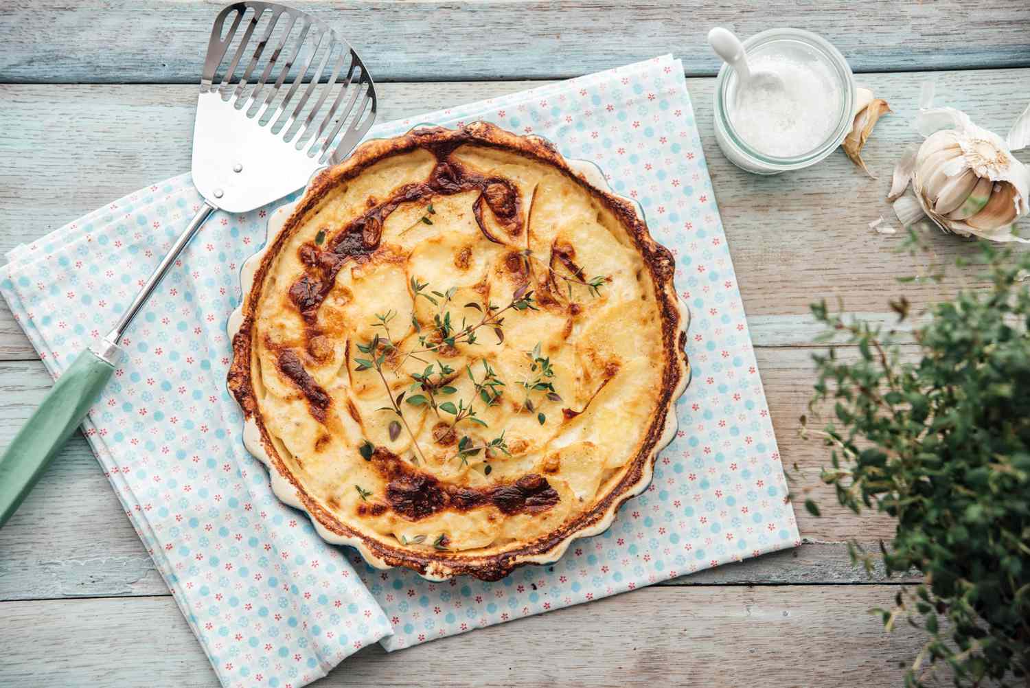 Polish Potato, Cabbage, and Bacon Casserole Recipe Image