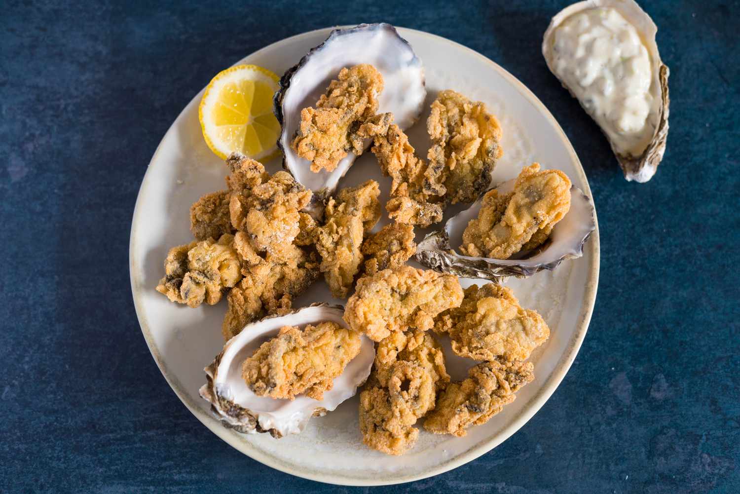 Crispy Fried Oysters With Cornmeal Batter Recipe Image