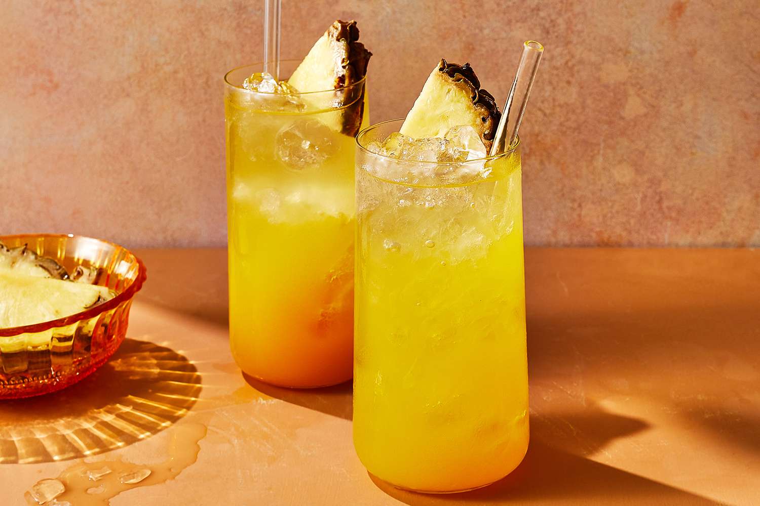 Hawaiian Iced Tea Cocktail Recipe With Pineapple Image