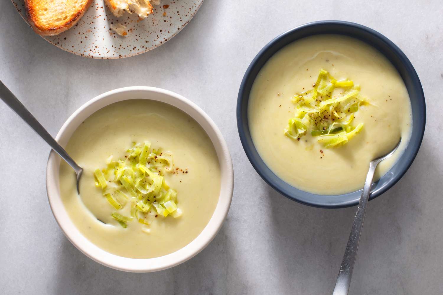 Irresistible French Potato and Leek Soup Recipe Image