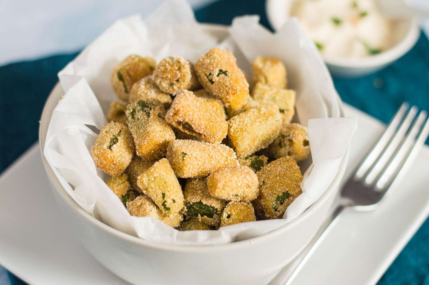 Deep-Fried Okra Recipe Image