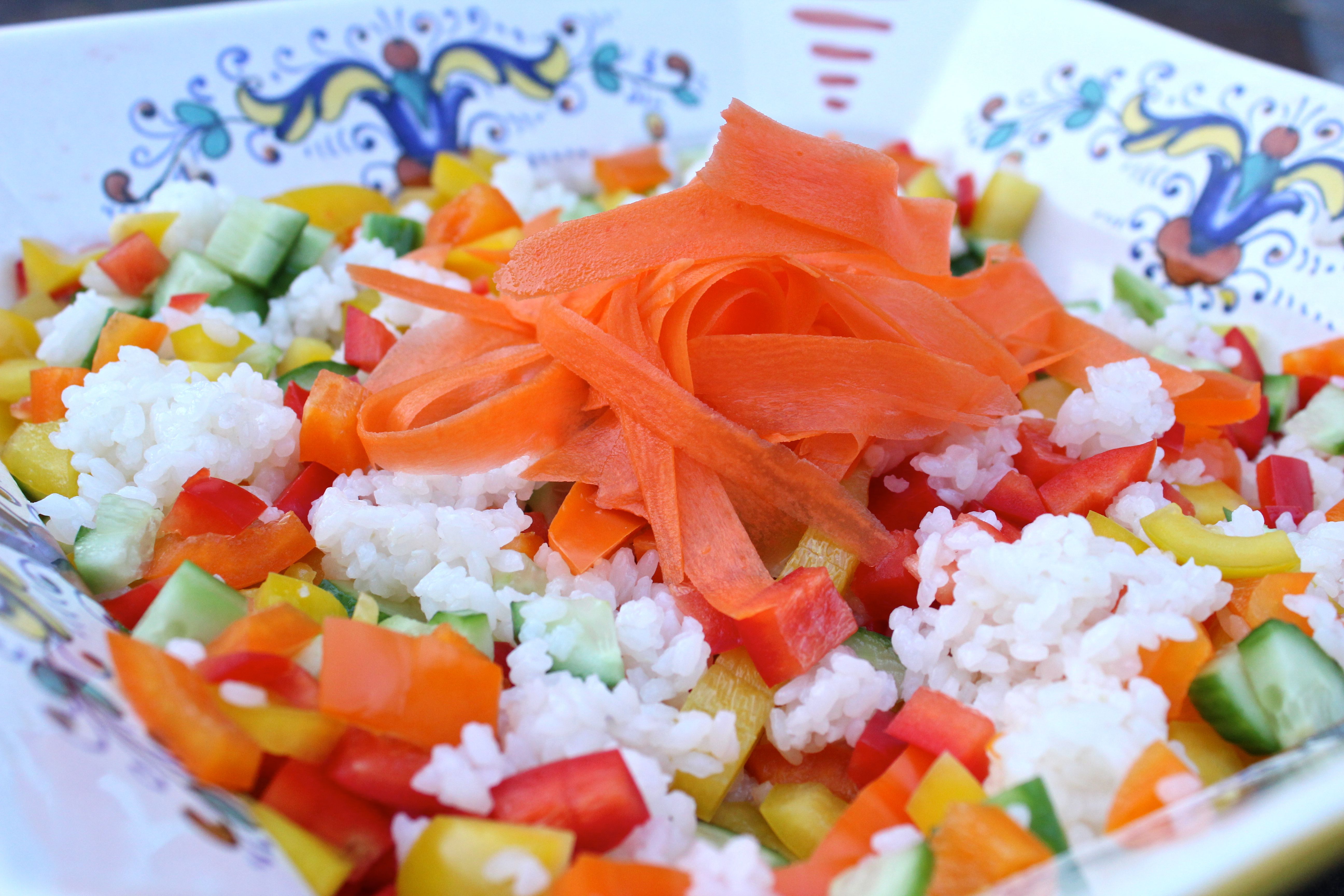 Sushi Rice Salad (Pareve) Recipe Image