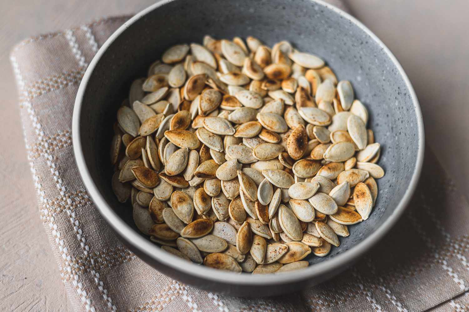 Skillet-Toasted Pumpkin Seeds Recipe Image