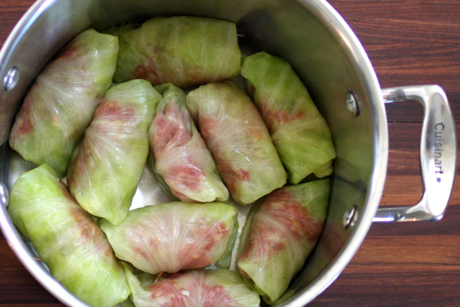 Crock Pot Hungarian Stuffed Cabbage Rolls Recipe Image