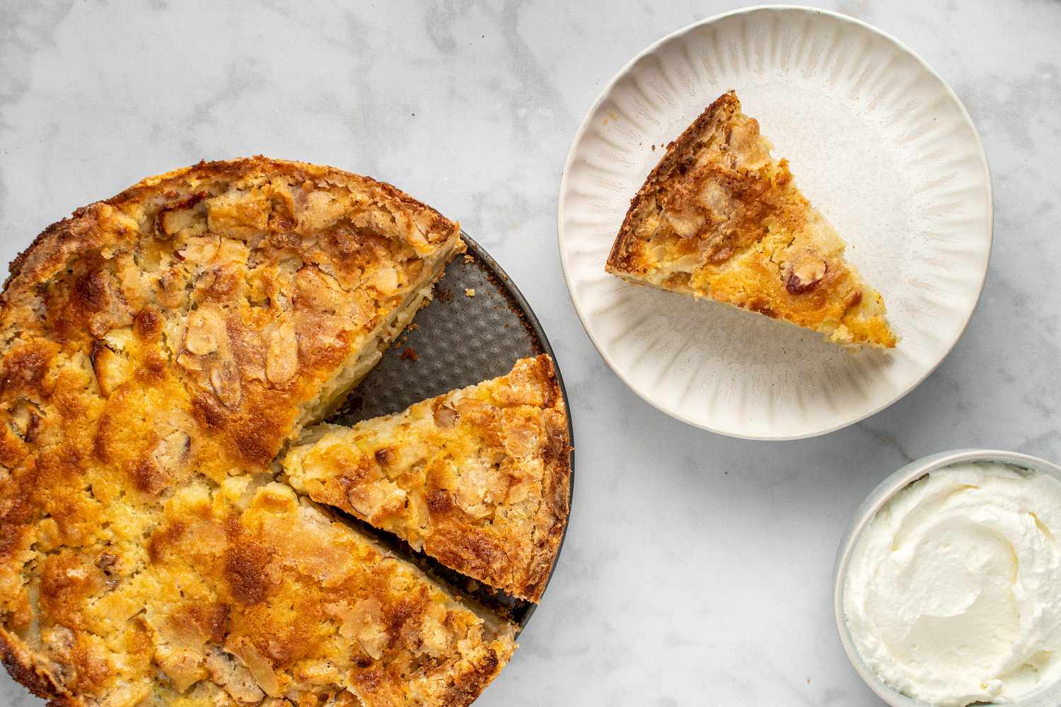 German Apple Cake (Wiener Apfelkuchen) Recipe Image