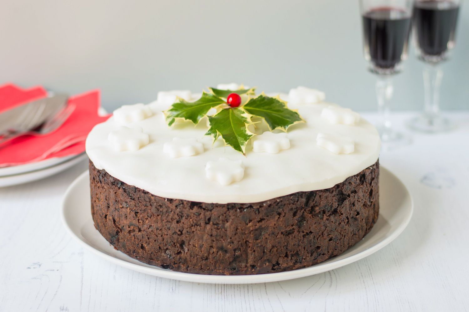 Traditional British Christmas Cake Recipe Image