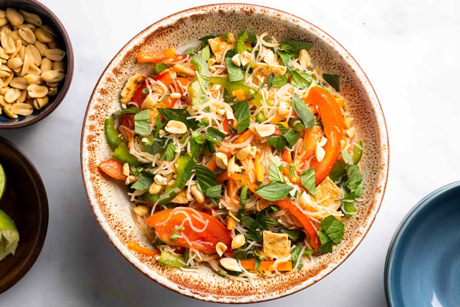 Thai Rice Noodle Salad With Chili-Lime Vinaigrette Recipe Image