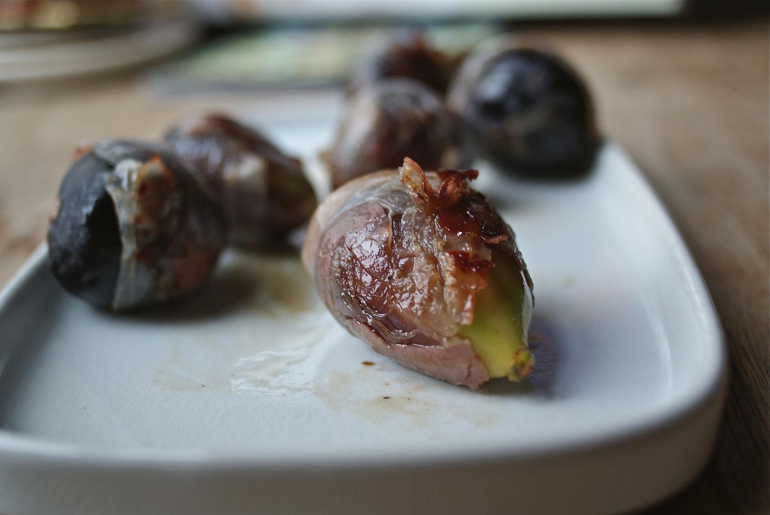 Bacon-Wrapped Figs Appetizer Recipe Image