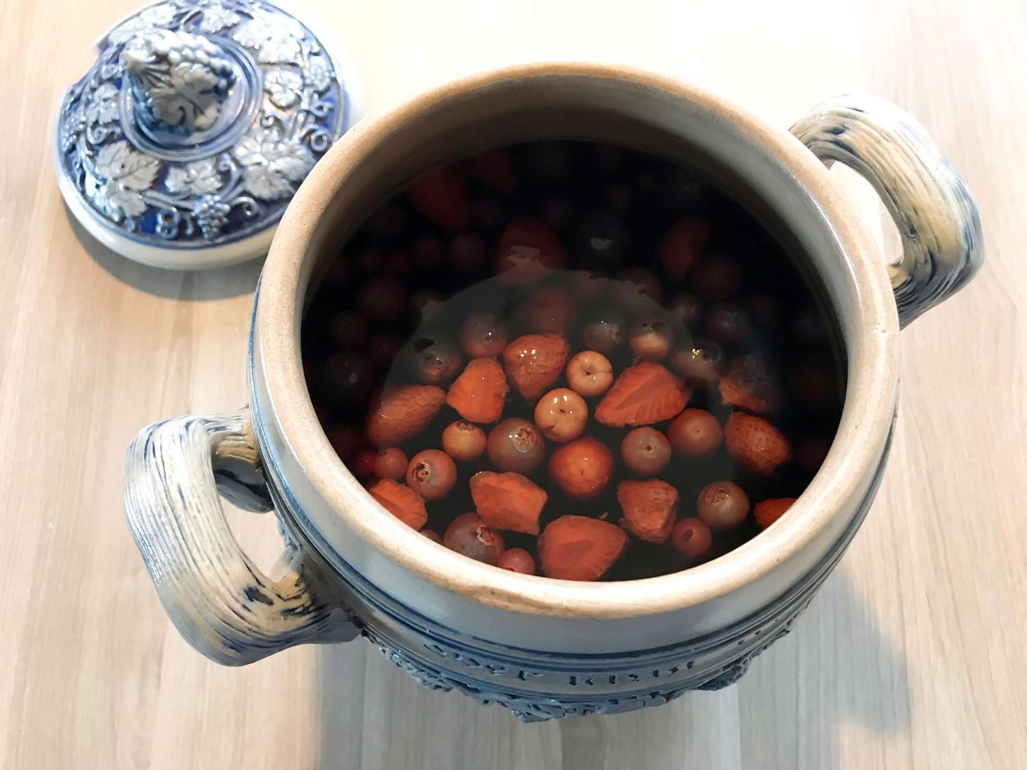 German Preserved Fruit in Rum (Rumtopf) Recipe Image