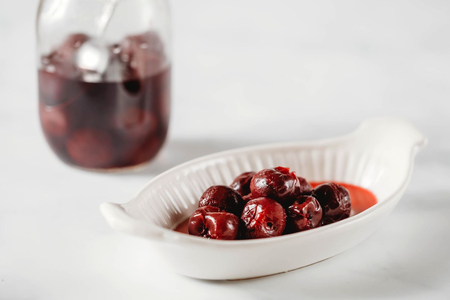 Homemade Maraschino Cherries Recipe Image