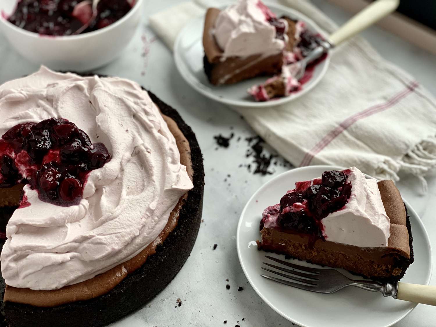 Black Forest Cheesecake Image