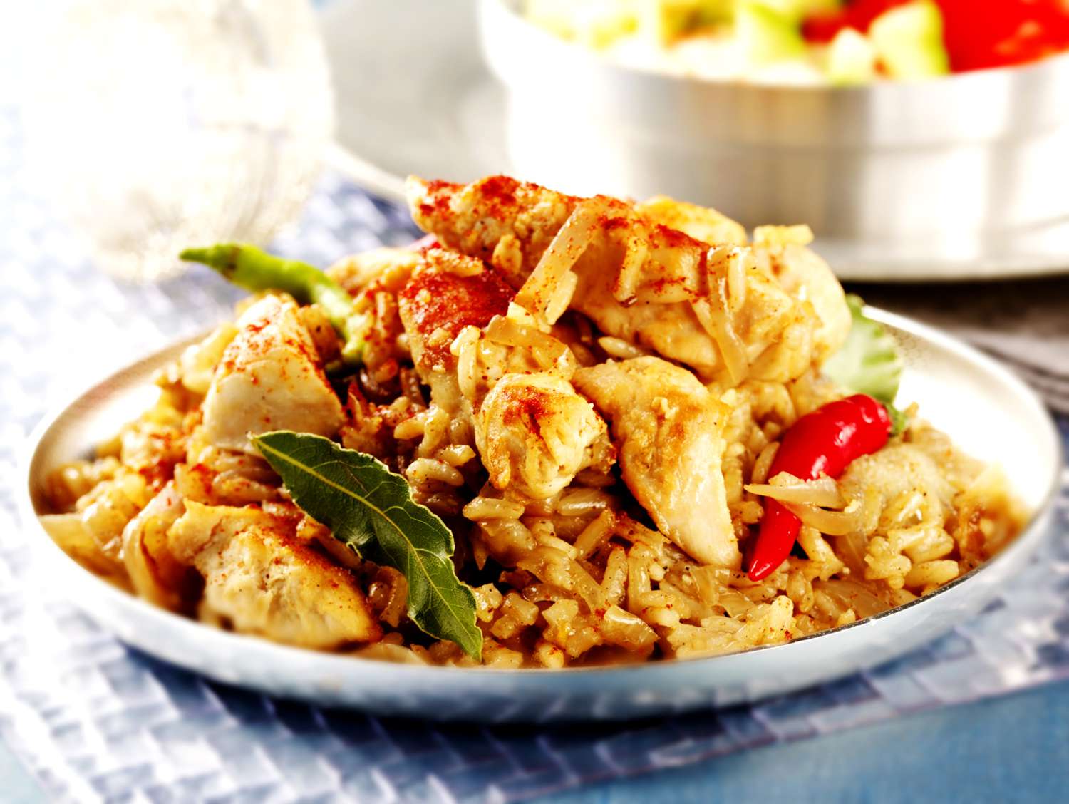 Indian Chicken Pilaf (Pulao) Recipe Image