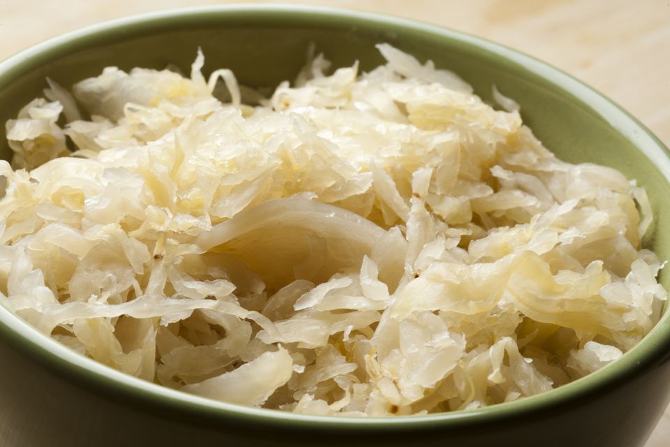 Sauerkraut and Apples Side Dish Recipe Image