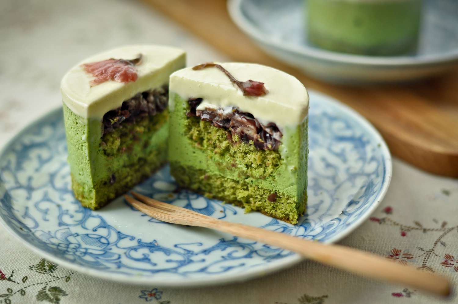 Matcha Green Tea Mousse Recipe Image