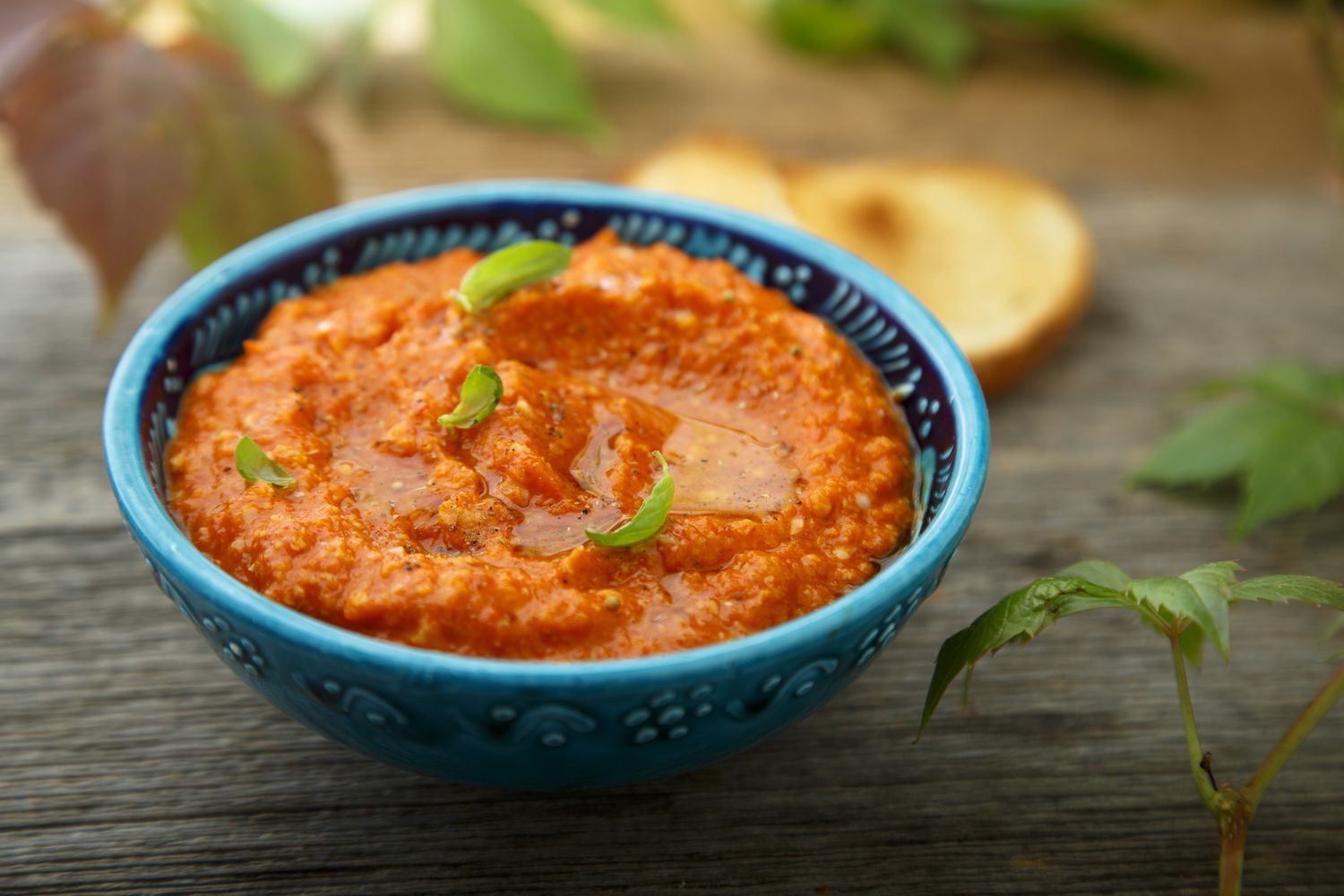 Tomato Basil Hummus Image