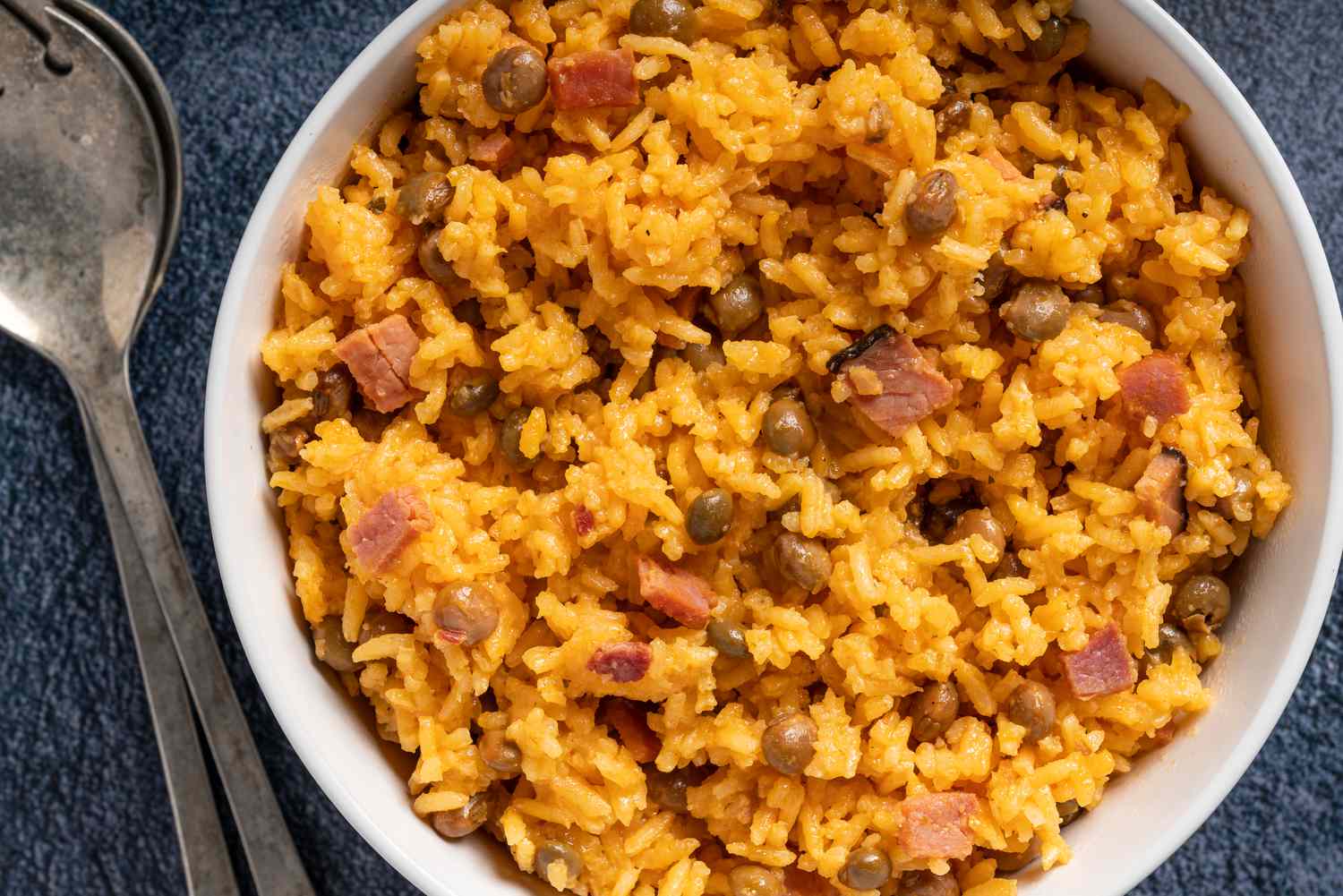 Puerto Rican Rice With Pigeon Peas Recipe Image