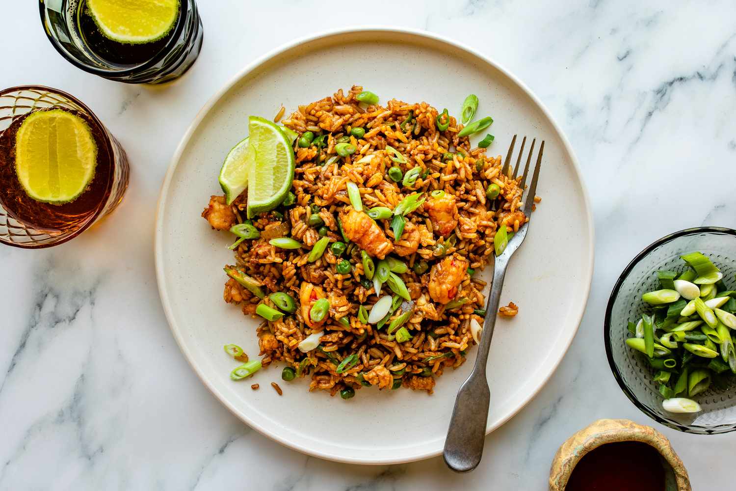 Shrimp Fried Rice with Oyster Sauce Recipe Image