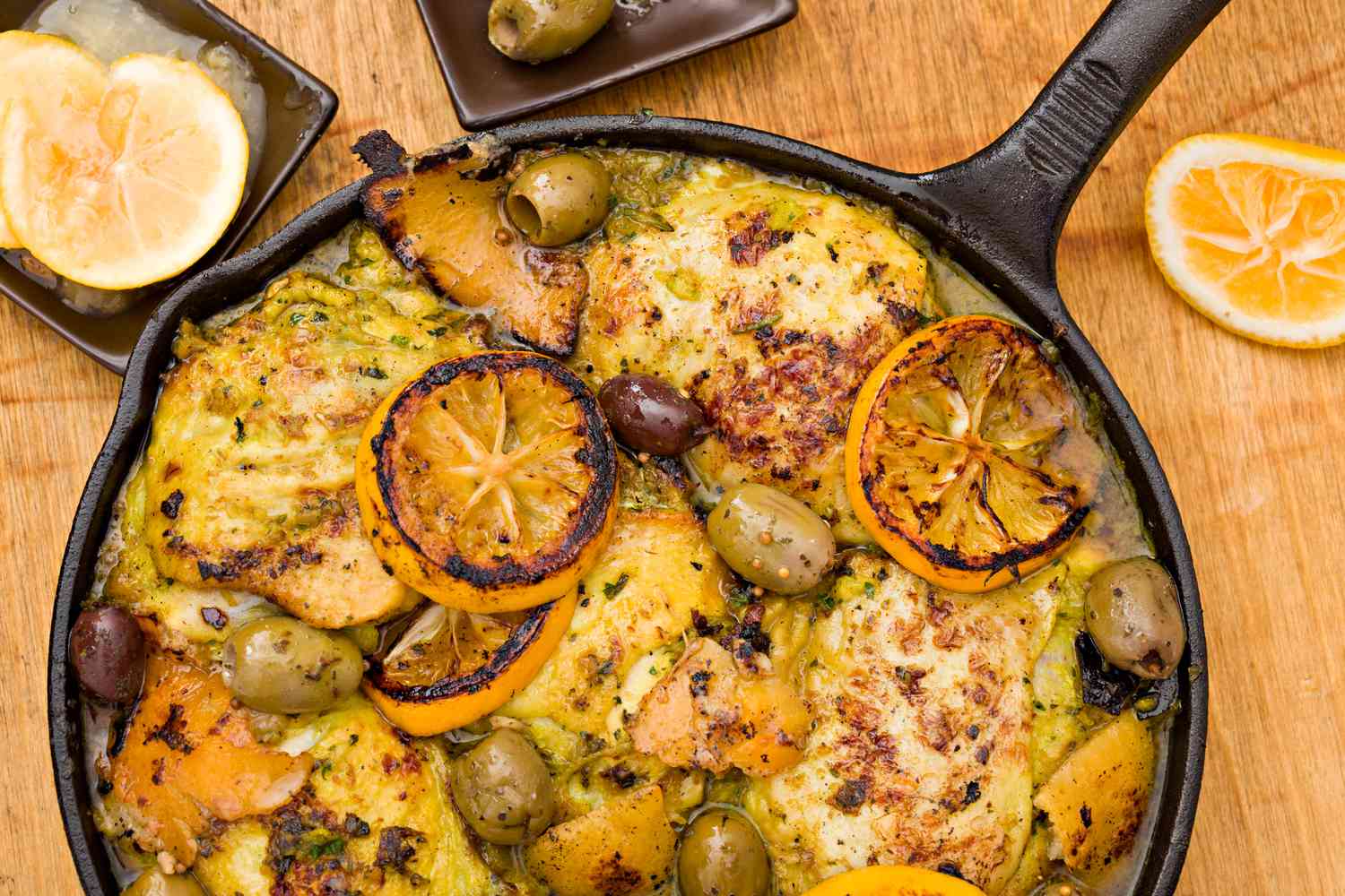 Moroccan Chicken With Preserved Lemon and Olives Recipe Image