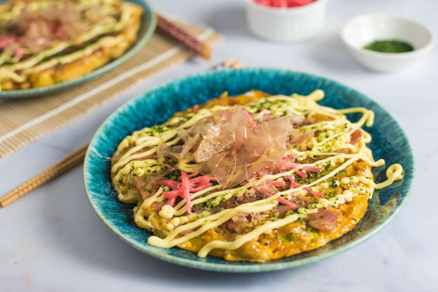 Okonomiyaki (Osaka-Style Japanese Pancakes) Image