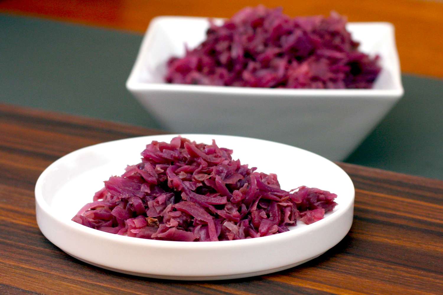 Red Cabbage With Bacon and Apples Image