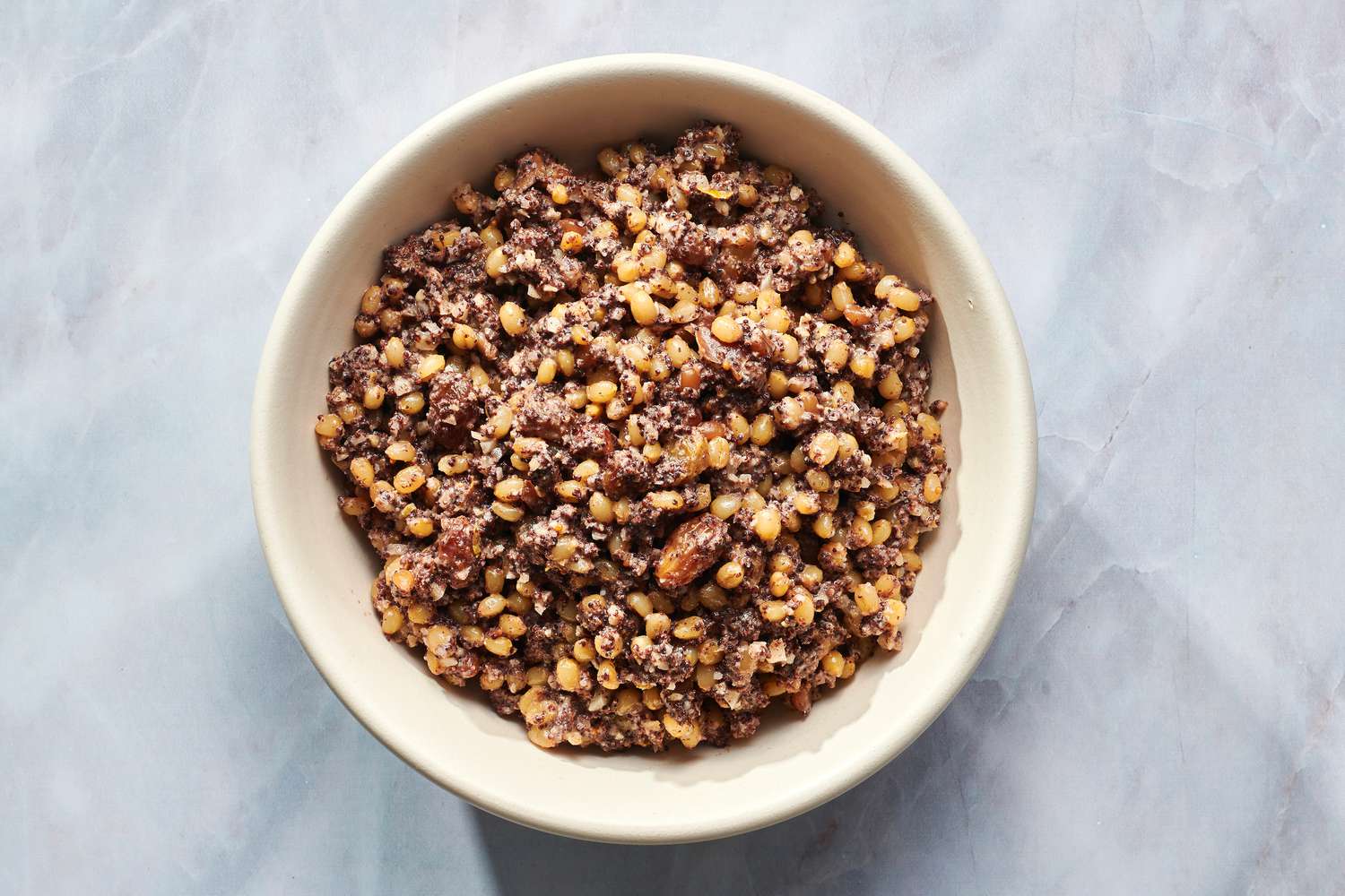 Kutia Wigilijna (Polish Christmas Cooked Wheat Pudding) Image