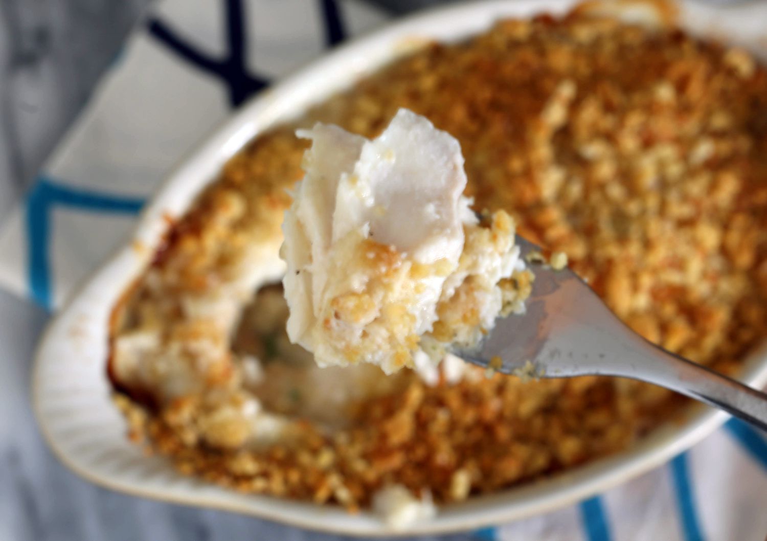 Quick Fish Au Gratin Recipe Image